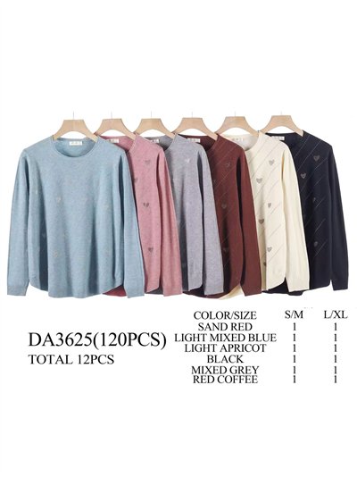 Jersey corazoncitos strass talla grande 2