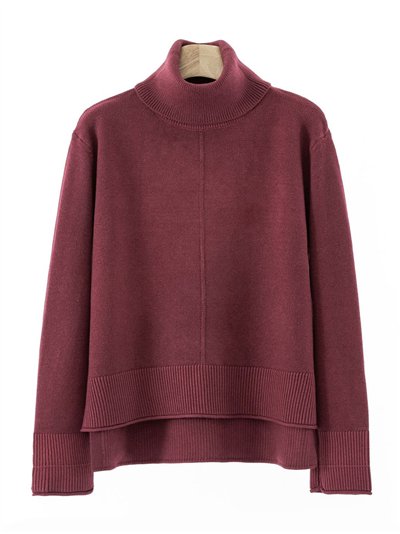 Jersey cuello vuelto