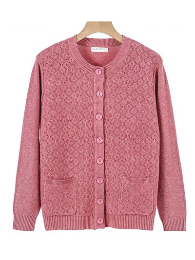 Chaqueta punto cálido estructura talla grande