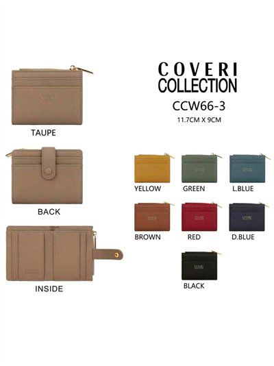 Tarjetero-Monedero Coveri Collection