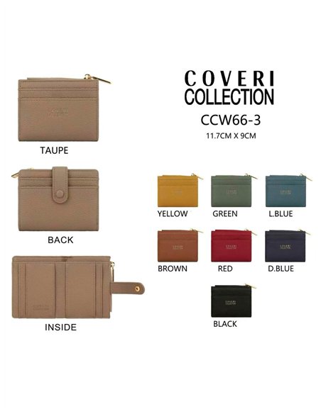 Tarjetero-Monedero Coveri Collection