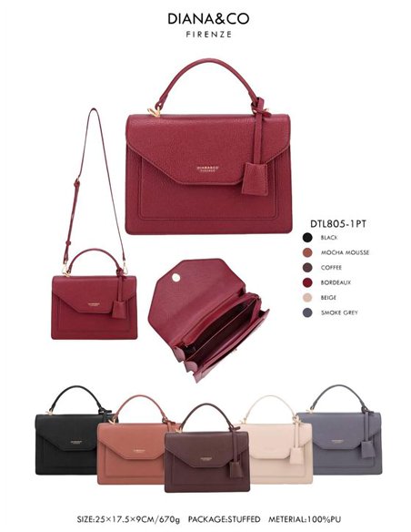 Bolso de mano solapa