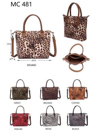 Bolso de mano Animal Print