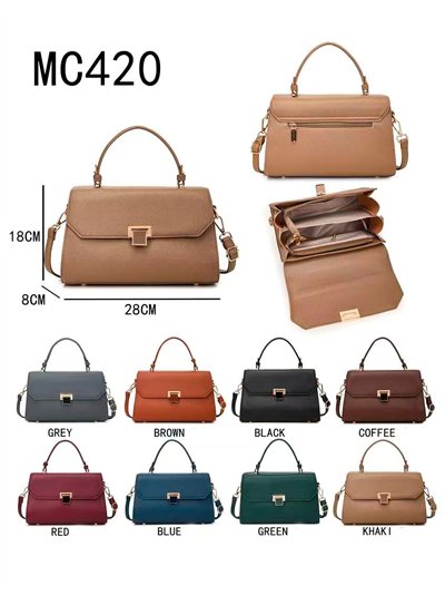 Bolso de mano solapa