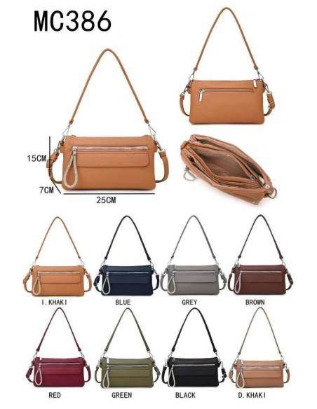 Bolso Bandolera Cremallera