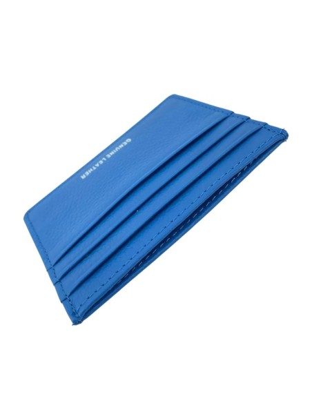 Carteira compacta de couro com compartimentos - CG-WX0211