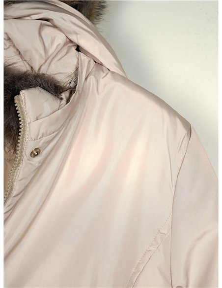 Parka reversible pelo capucha