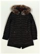 Parka reversible pelo capucha