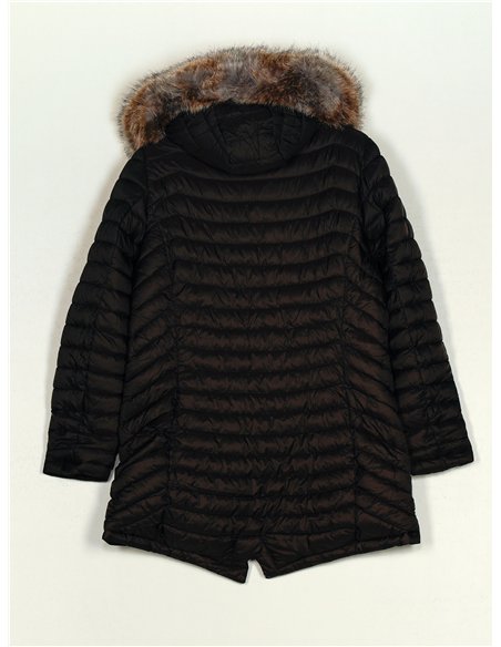 Parka reversible pelo capucha