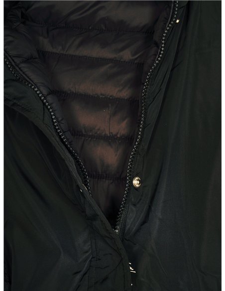 Parka reversible pelo capucha