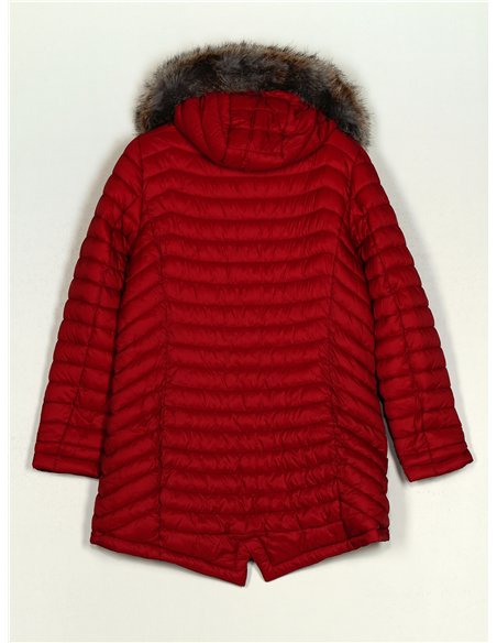 Parka reversible pelo capucha