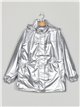 Parka metalizada water repellent