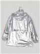 Parka metalizada water repellent