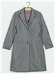 Lapel collar coat