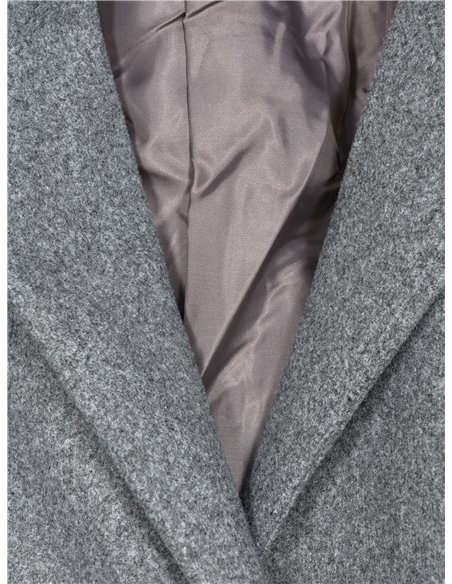 Lapel collar coat
