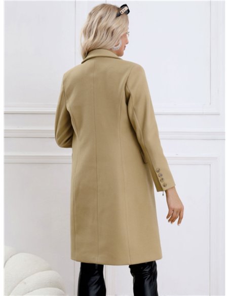 Lapel collar coat
