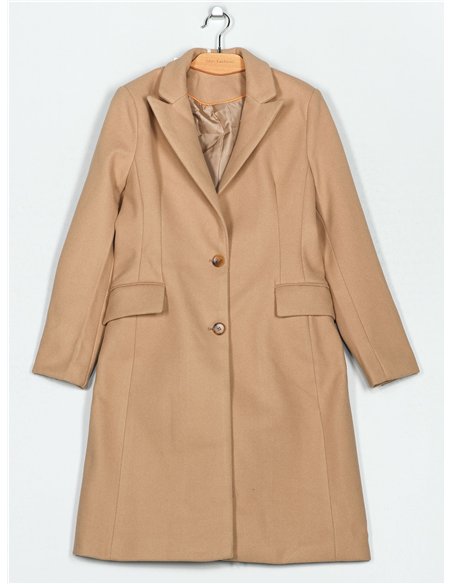 Lapel collar coat