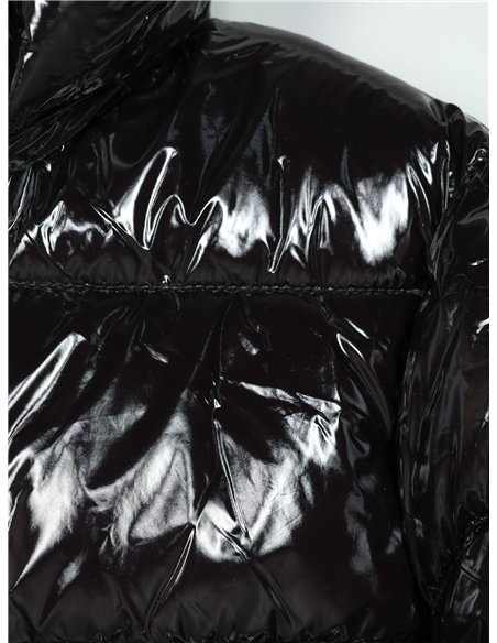 Chaqueta acharolada water repellent