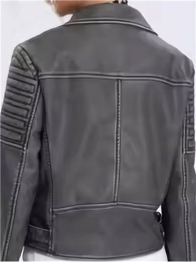 Chaqueta efecto piel 2