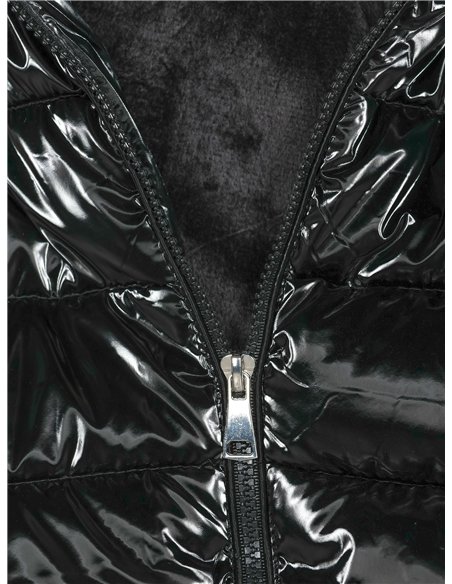 Anorak acharolada capucha forro polar water repellent