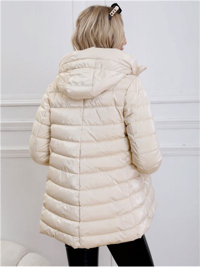 Anorak acharolada capucha forro polar water repellent 2