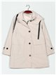 Parka amplia capucha