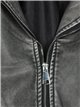 Chaqueta efecto piel