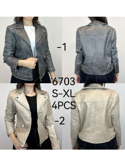 Chaqueta efecto piel 2