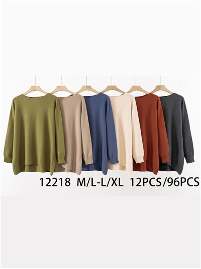 Jersey soft botones talla grande 2