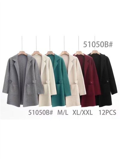 Blazer punto extra cálido detalle botones 2