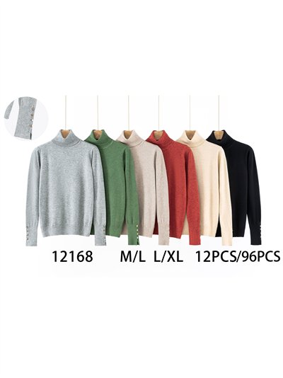 Jersey manga botones cuello vuelto 2