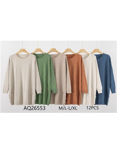 Jersey talla grande detalle botones 2