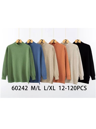 Jersey amplio aberturas botones 2