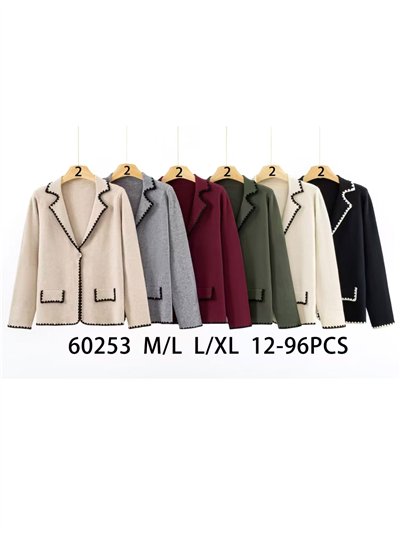 Blazer punto soft contraste 2