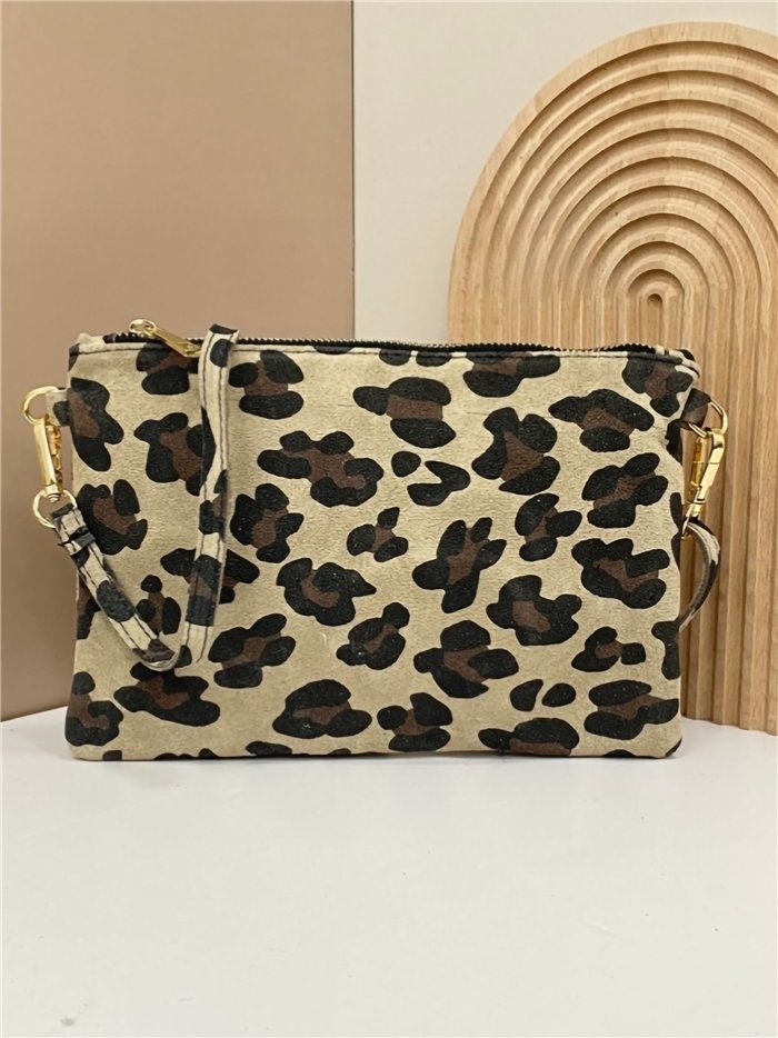 Sobre serraje animal print