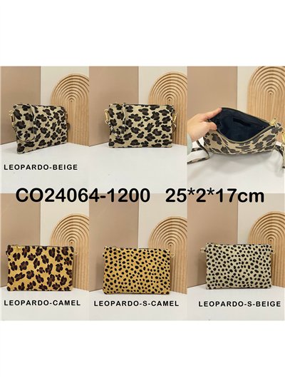 Sobre serraje animal print