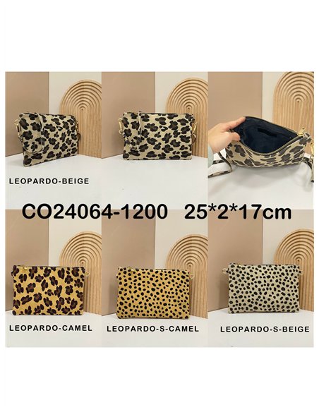 Sobre serraje animal print