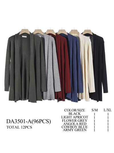 Cárdigan canalé vuelo 2