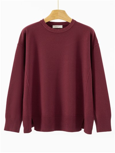 Jersey pespuntes aberturas