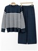 Conjunto Jersey amplio rayas + Pantalón