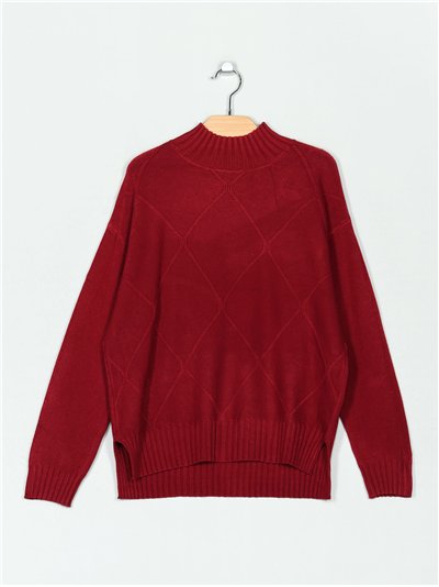 Jersey rombos cuello perkins