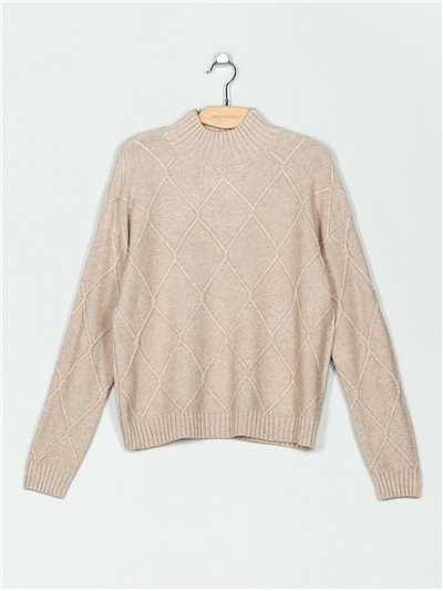 Jersey rombos cuello perkins