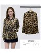 Camisa satinada leopardo
