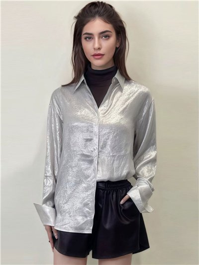 Camisa metalizada