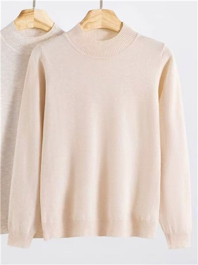 Jersey básico cuello perkins