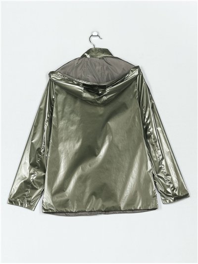 Parka reversible franjas water repellet 2