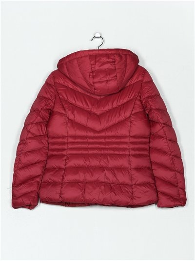 Anorak corto capucha forro polar 2