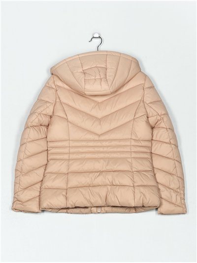 Anorak corto capucha forro polar 2