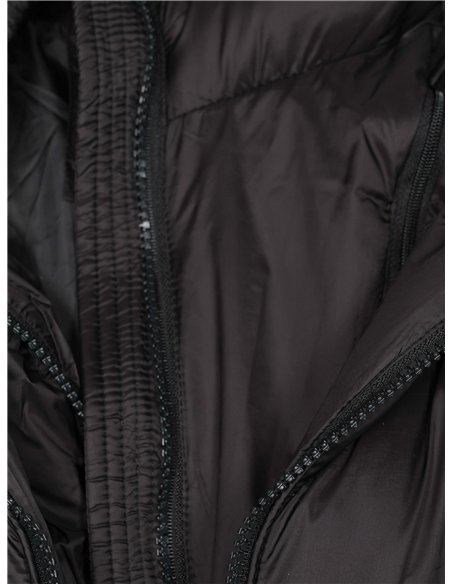 Anorak largo capucha pelo