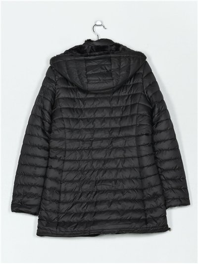 Anorak amplio reversible capucha forro polar 2